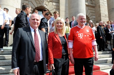 Ehrung des FC Bayern München.