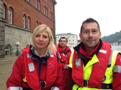 Hochwasser in Passau.