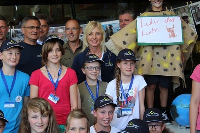 Übernahme der Schirmherrschaft über die Junior Ranger des Bayerischen Walds.