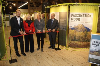 Eröffnung der Ausstellung "Faszination Moor" in Benediktbeuern.