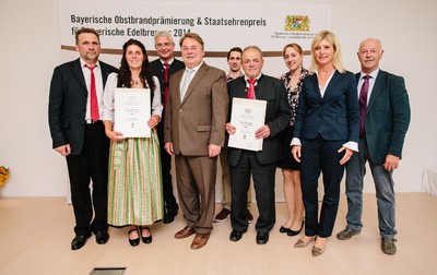 3x Staatsehrenpreis für bayerische Edelbrenner in den Landkreis Erding.