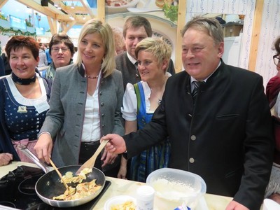 Besuch auf der Grünen Woche in Berlin am vergangenen Wochenende.