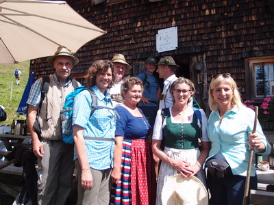 Traditionelle Hauptalmbegehung der oberbayerischen Almbauern.