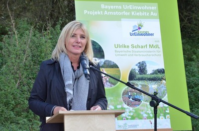 Es freut mich sehr, dass die Landschaftspflegeverbände im Rahmen der Artenschutzkampagne Bayerns UrEinwohner die ökologische Aufwertung in neun Städten, Gemeinden und Landkreisen starten!