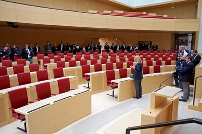 Ehrung verdienter Mitglieder unserer bayerischen Wasserwacht im Bayerischen Landtag! Ein herzliches Vergelt's Gott für Euer herausragendes Engagement!