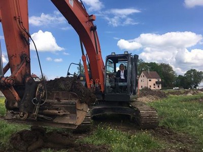 Spatenstich in Wassertrüdingen für die Gartenschau 2019 plus Hochwasserschutz!