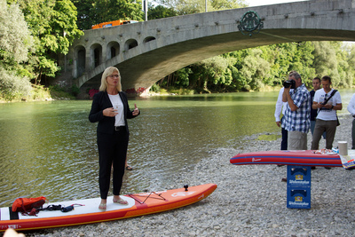 Ab heute wird Pascal Rösler über die Isar bis zur Mündung der Donau in das Schwarze Meer paddeln! Eine abenteuerliche Reise und gleichzeitig ein großartiger Einsatz für unsere heimischen Flüsse!